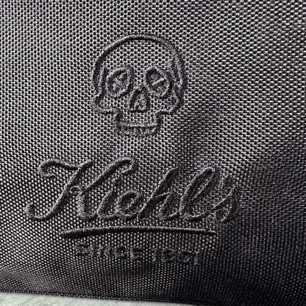 KIEHL’S x Kate Aries Moross Limited Edition Toiletry Black Travel BAG ONLY NWT